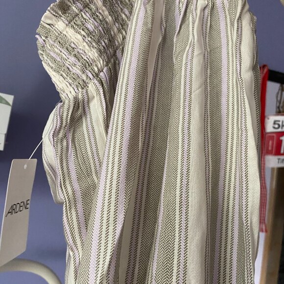 Ardene's Smocked Waist Wide Leg Pants - Picture 7 of 9